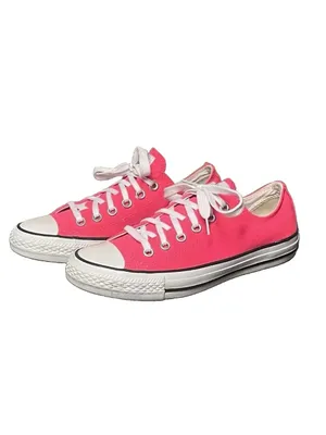 Converse All Star Low Top Women's Pink Sneakers Size 7 thumbnail 4