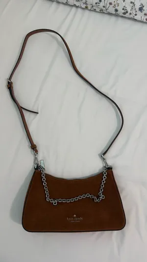 Brown Suede Kate Spade Bag thumbnail 5