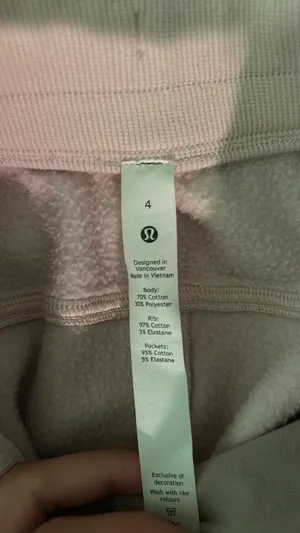 Lululemon sweatpants thumbnail 2