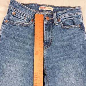 Signature by Levi Strauss Womens Boyfriend Jeans Medium Wash Blue Size 2 W26 thumbnail 7