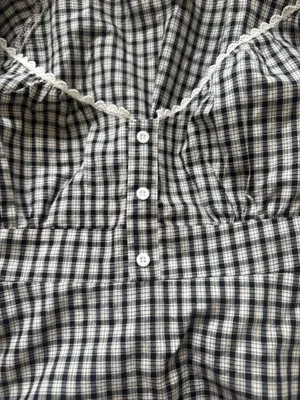 SheIn Blouse Gingham shirt thumbnail 2