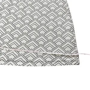 Gilli Kelsey Womens Sz M Petite Black cream Geometric Flared Mini Skirt Knit thumbnail 7