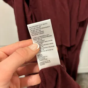 Free People Darling Mini Dress Maroon NWT thumbnail 6