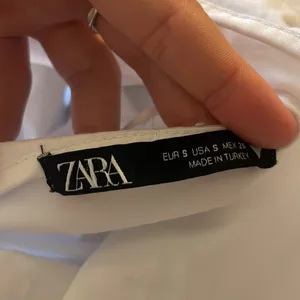 Zara White Mini Dress with Cutout Detail thumbnail 6