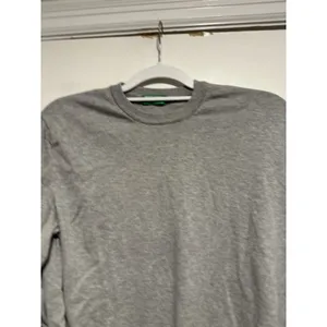 Vintage Women's Sz: M United Colors Of Benetton Gray Pullover Cotton Sweater thumbnail 10
