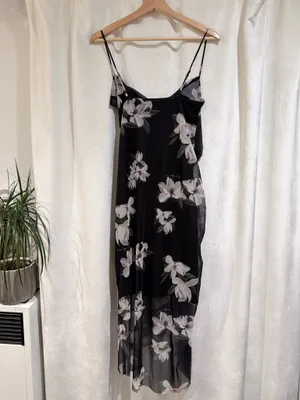 ALLSAINTS Ulla Alessandra Midi Dress Size 6 thumbnail 9