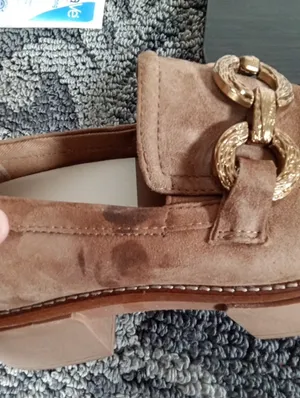 Dolce Vida Womens Sheena Brown Suede Loafers Chunky Platform Shoes Sz 7 thumbnail 6