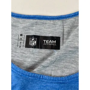 NFL Team Apparel Tank Top Panthers Logo Blue Side Slits Size XL thumbnail 7