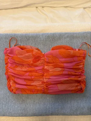 ZARA Corset Crop Top thumbnail 2
