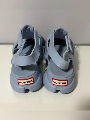 Hunter Light Blue Chunky Fisherman Sandals thumbnail 5