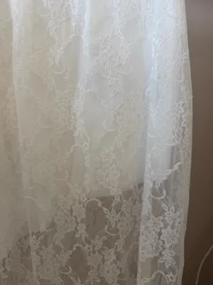 NWT White Lace Skirt with Shorter Skirt Underneath thumbnail 4