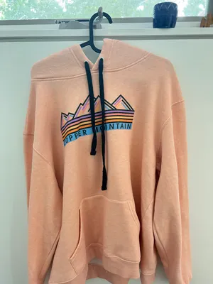 Peach Colorado Hoodie Size M thumbnail 1