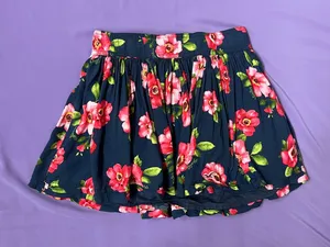 Hollister Floral Mini Skirt thumbnail 1