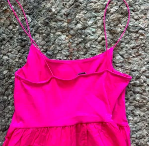 fuchsia pink combination dress thumbnail 7