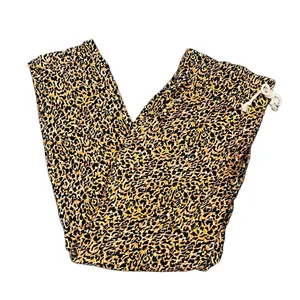 Hurley Leopard Animal Wide Elastic Waistband Drawstring Loungewear Pants XL thumbnail 1