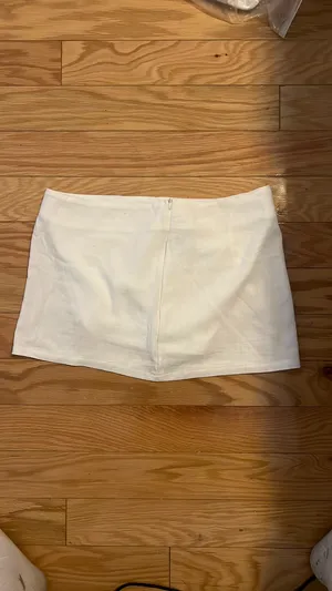 SheIn White mini skirt thumbnail 3