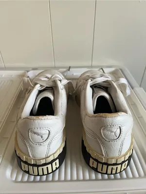 Puma Cali White Sneakers thumbnail 10