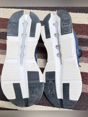 On Cloudnova Navy White Women's Blue & Black Sneakers US 7.5 thumbnail 5