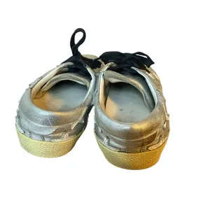 Saint Laurent Court Classic Silver Star Sneakers thumbnail 6