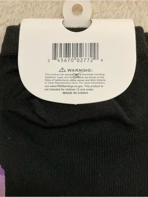 Snoopy & Woodstock Purple Heart Low-Cut Socks thumbnail 4
