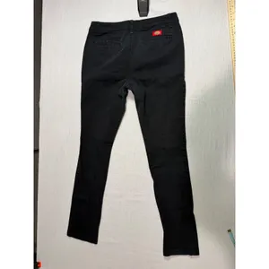 Dickies Womens Black Slim Fit Straight Leg Chino Work Pants Size 9/29 thumbnail 2