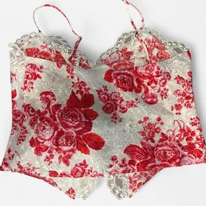 Vintage *RARE* 90s Victoria's Secret Gold Label Floral Set thumbnail 7