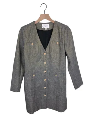 Tuckernuck Pomander Place Coventry Metallic Tweed Keira Blazer Dress Size XS thumbnail 3