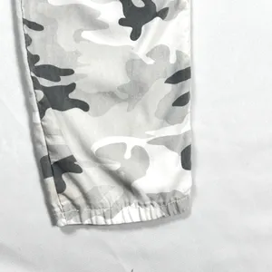 Gigi Moda Joggers Womens Made in Italy Camo‎ Rhinestone Gray White Cotton thumbnail 12