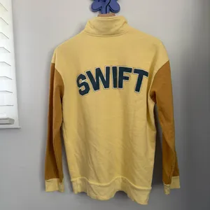 Taylor Swift Small Folklore Quarter‎ Zip Pullover Yellow thumbnail 3