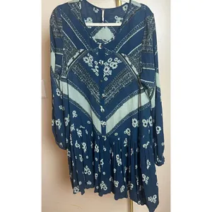 Free People Say You Love Me Long Sleeve Mini Dress Sz. M thumbnail 2