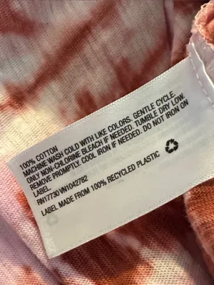 UNIVERSAL THREAD Tie-Dye Scoop Neck Maxi Dress S 18” p2p White/Pink/Copper NWOT thumbnail 9