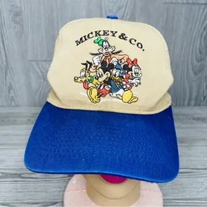 Vintage Mikey unlimited Disney Mickey Mouse and friends hat ball cap adjustable thumbnail 10