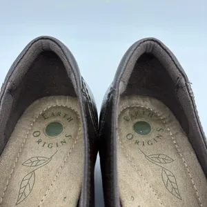 Earth Origins Womens 10W Shoes Rosario Loafers‎ Brown Low-Heel Slip-On Comfort thumbnail 9