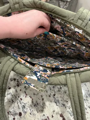 vera bradley quilted tote bag thumbnail 12