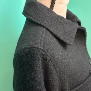H&M black wool blend Shacket thumbnail 6