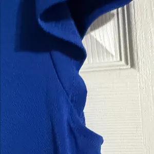 NY Collection Royal Blue Blouse thumbnail 4
