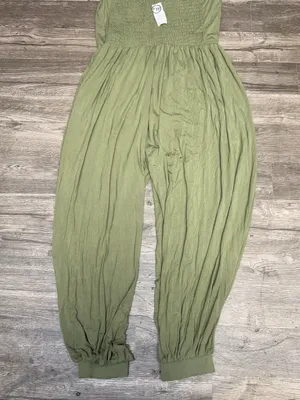 NWT Fashion to Figure Olive Cutout Harem Jumpsuit Plus Size 1 14/16 thumbnail 10