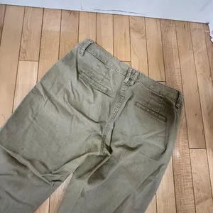 Abercrombie & Fitch Khaki Green Denim Jeans Chino's Size 25 thumbnail 6