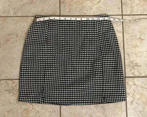 Eyeshadow Gingham Mini Skirt thumbnail 7