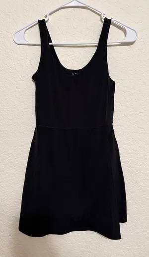 AERIE Black Athletic Dress Size Small thumbnail 1