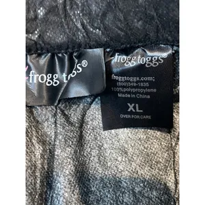 Frogg Toggs Rain Pants Size XL Black Pro Action Waterproof Breathable Hiking NWT thumbnail 8