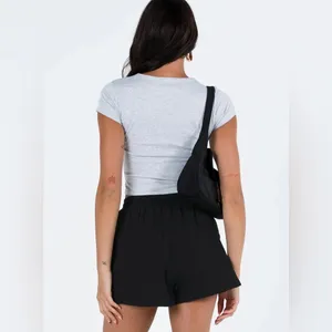 PRINCESS POLLY Khalil Shorts In Black thumbnail 5
