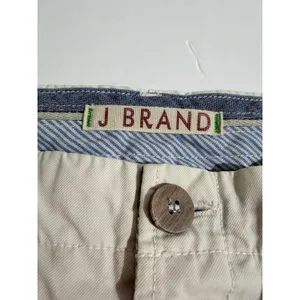 J Brand Vin Starship Cream Cotton Chino Slim Trousers Size 26 thumbnail 3