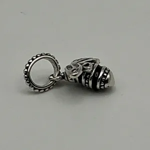 Pandora 398840C01 Sparkling Queen Bee Pendant Sterling Silver CZ Retired thumbnail 13