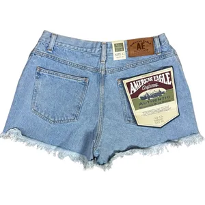 AMERICAN EAGLE OUTFITTERS Denim Shorts Size 12 thumbnail 2