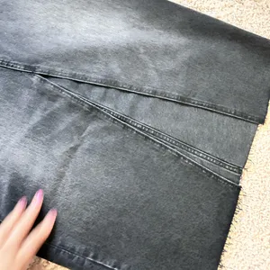 Reformation Black Denim long Skirt. 27 thumbnail 12