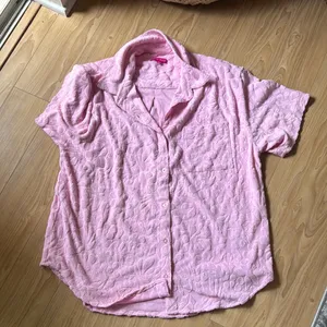 Z Supply Resort Pink Textured Top thumbnail 1