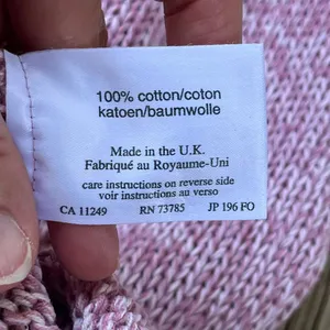 Laura Ashley Women's Vintage Pink Cowl Neck Sleeveless Sweater Size L thumbnail 7