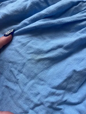 Hello Molly Dress Mini Blue Ruched thumbnail 4