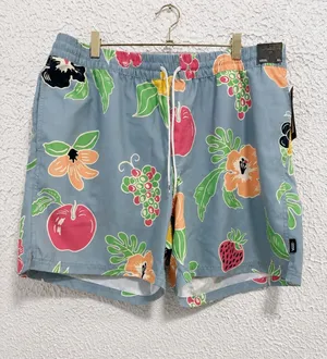 Vans Primary Print Floral Fruit Boardshorts Swim Trunks Men’s XL NWT thumbnail 1